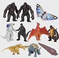 Набор фигурок Годзилла и монстры, 10в1, 9 см - Godzilla & Monsters *