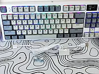 ATTACK SHARK K86 | Екранчик | Пісочний колір | Ігрова Клавіатура
