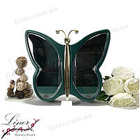 Beauty box "Butterfly" настенный 5 секций (Зелёный) l