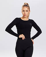 Топ із довгим рукавом SPAIO RASHGUARD ADAPT жіночий S Чорний (5901282516324)