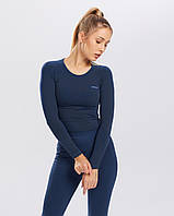 Топ із довгим рукавом SPAIO RASHGUARD ADAPT жіночій S Темно-Синій (5901282516423)