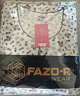 Женская ночная рубашка батал хлопок FAZO-R (5764) р.58-66