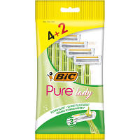 Бритва Bic Pure 3 Lady 4+2 шт. (3086126727370) zb