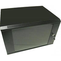 Шкаф настенный Hypernet 18U 19" 600x600 (WMNC66-18U-FLAT-BLACK) zb