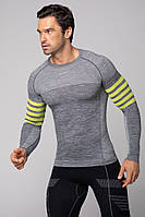 Термореглан чоловічий SPAIO Outdoor Training RUN новий сірий M (5901282472286)