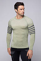 Термореглан чоловічий SPAIO Outdoor Training RUN оливково-зелений L (5901282472231)