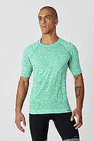 Термофутболка чоловіча SPAIO Inforce Blend зелений меланж XXL (5901282411551)