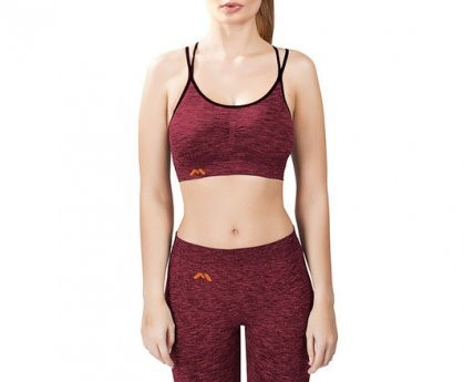Топ жіночий EMMITOU Duo Active 01 червоний меланж M (5901282343272)