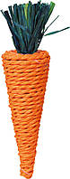 Игрушка для грызунов Trixie Морковка 20 см (натуральные материалы) m