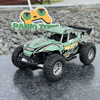 Машинка на радіоуправлінні START RUSH Зелена | Машинки на пульті управління | Машина на радіокеруванні