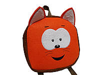 Детский рюкзак котенок котэ мягкий из фетра (00013)