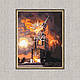 Картина по номерах Origamі Хороший кремль - палаючий кремль (с) LW 3215 40*50 см pbn-p - фото 6 - id-p1650066959