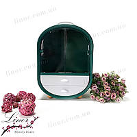 Beauty box "Amelia" 3 секции (Зелёный) m