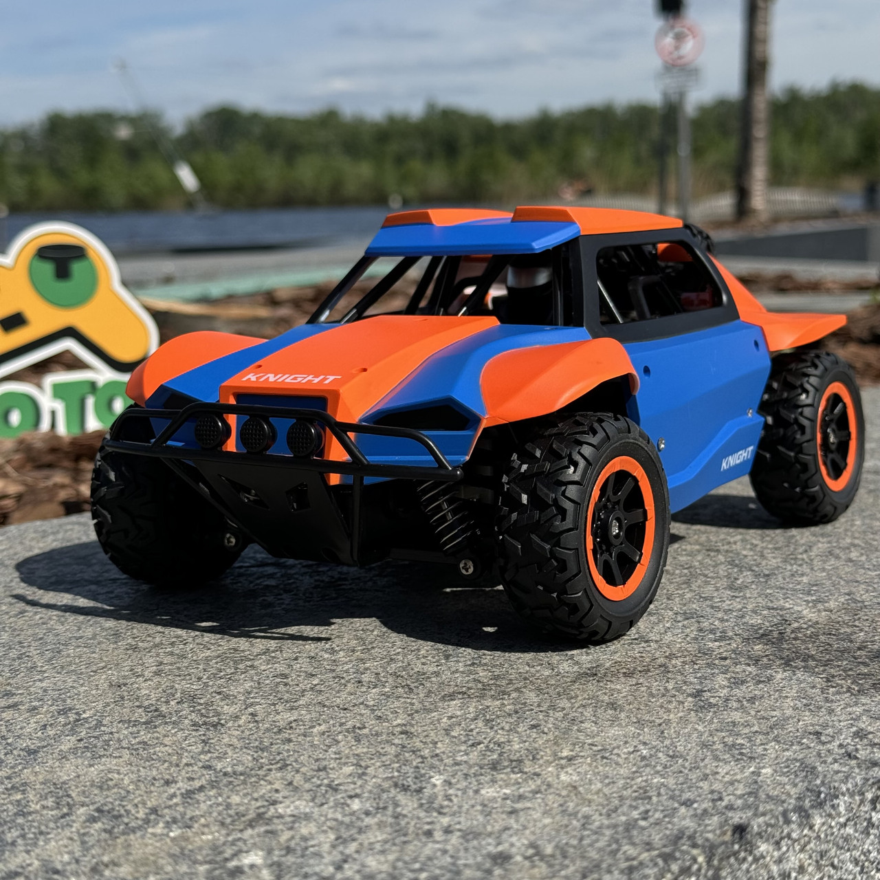 Джип на радіоуправлінні SONIC-X 25km/h Синя | Машинка на пульті управління | Багі на радіокеруванні, фото 1