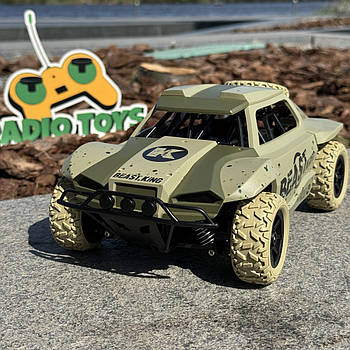 Джип на радіоуправлінні SONIC-X 25km/h Хакі | Машинка на пульті управління | Багі на радіокеруванні
