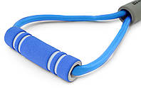 Эспандер резиновый с ручками Hop-Sport HS-L042YG синий m