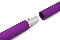 Тренировочная палка с эспандерами Hop-Sport HS-T090GS фиолетовая m