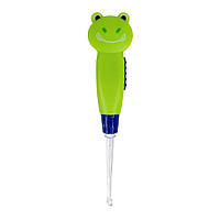 Ушной фонарик для детей MGZ-0708(Frog) со сменными насадками kz