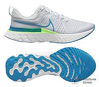 Кроссовки беговые Nike React Infinity Run Flyknit 2 CT2357-007 (CT2357-007). Мужские кроссовки для бега.