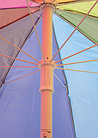 Зонт садовый Jumi Garden 220см цветной m