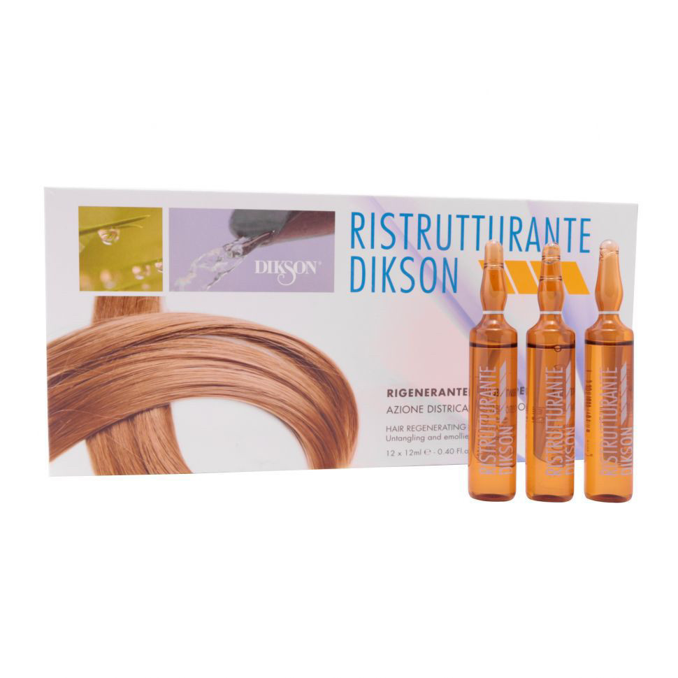 Відновлюючий комплекс для волосся Dikson Ristrutturante 12x12ml