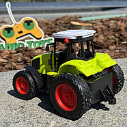 Трактор на радіоуправлінні SUPER FARMER з причепом | Машинка на пульті управління | Іграшки на радіокеруванні, фото 6
