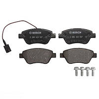 Гальмівні колодки Bosch дискові передні FIAT Stilo 01,04/Grande Punto/Doblo 05/Bravo 0986424597