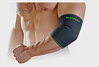 Налокітник MadMax MFA-293 Zahoprene Elbow Support Dark Grey/Green (1шт.) L *