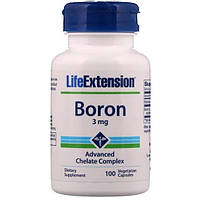 Микроэлемент Бор Life Extension Boron 3 mg 100 Caps LEX-16611