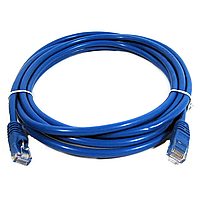 Патч корд сетевой RJ45 2,4 м  (3 м маркировка)