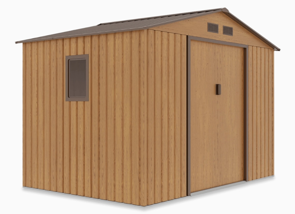 Сарай для інструментів дуб коричневий Hudson Hardmaister