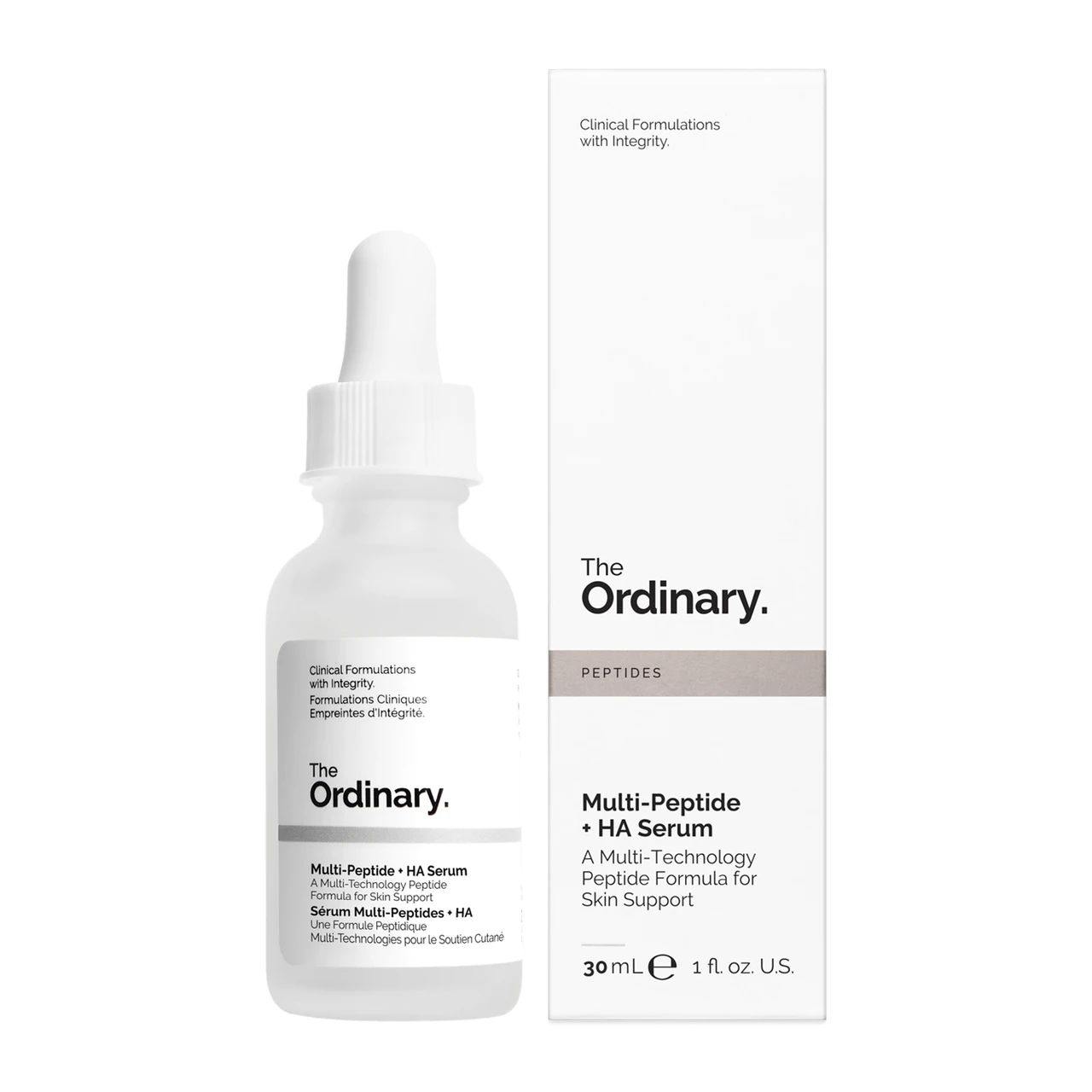 The Ordinary - Multi-Peptide + HA Serum (Buffet) - Мультипептидна сироватка для обличчя - 30ml