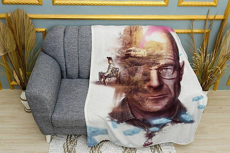 Плед «Нeisenberg. Walter White. Film», фото 1