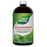 Натуральная добавка Nature's Way Chlorofresh Liquid, 480 мл - мята