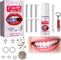 Стрази Jaysuing для прикрашання зубів Скайси зубні