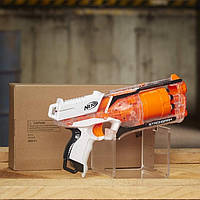 БЛАСТЕР NERF ELITE STRONGARM ПРОЗРАЧНЫЙ, ЭКО-УПАКОВКА