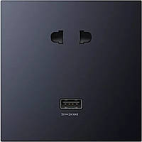 Умная розетка Xiaomi Aqara H1 Smart Hub Socket USB Grey (QBCZWG11LM) [93969]