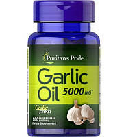 Чеснок Puritan's Pride Garlic Oil 5000 mg 100 Caps