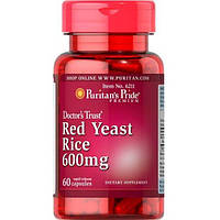Красный рис Puritan's Pride Red Yeast Rice 600 mg 60 Caps