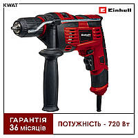 Дриль ударна 720 Вт Einhell TC-ID 720/1 E 0 - 2800 об мин Свердла 1.5-13 мм