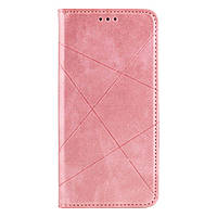 Чехол-книжка Business Leather для Xiaomi Redmi Note 10 Цвет Pink m