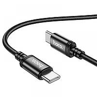 USB Hoco X89 Wind 60W Type-C to Type-C Цвет Черный m