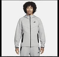 Толстовка Nike Sportswear Tech Fleece Windrunner мужская серая 3114