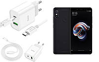 Сетевое зарядное устройство для Xiaomi Redmi Note 5 Pro, 20W, Tupe-C + USB-A Dual Fast Charger