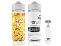 Набор заправки для самозамеса на органическом никотине Crazy Juice Fruit Mix 120 мл 0-3 мг (11977-hbr)
