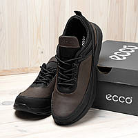 E 70 ч/кор Чоловічі шкіряні кросівки Ecco 40 brand shop