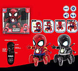 Робот на радіокеруванні ZR 2091-2 2 кольори, музика, підсвічування, рухається, пульт керування, в короб, фото 3