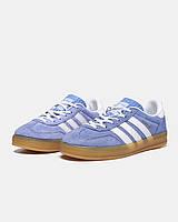 Кроссовки Adidas Wmns Gazelle Indoor 'Blue Fusion Gum'