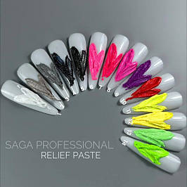 Паста для об'ємного дизайну Saga Relief Past 5 мл