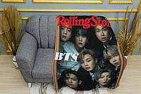 Плед «Группа БТС. Роллинг Стоун. BTS group. Rolling Stones»